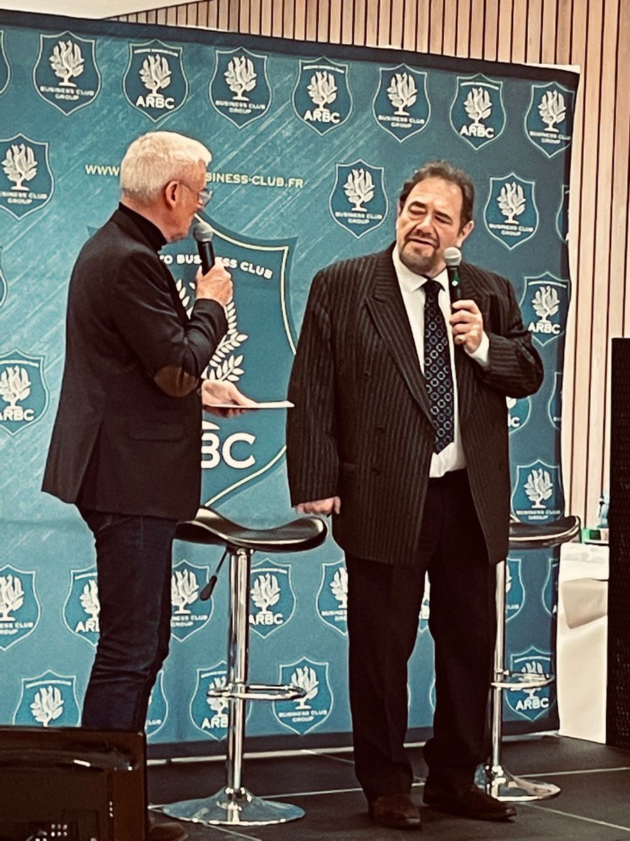 argentobusiness's tweet photo. 🙏🤩 Merci Jean-Philippe LAFONT pour ce beau moment passé avec toi lors de ce déjeuner @argentobusiness 🤩🙏

Quelle voie, quelle technique, quelle présence ! Nous étions sous le charme 🤩 

#ARBC #businessclub #Alsace https://t.co/clQ4d9SSHj