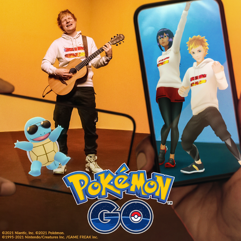 PokemonGoApp's tweet photo. @Pratham1692 thanks for the ❤️, Trainer! 

The show will be starting in a few days! We’ll be sending you reminders about our upcoming #PokemonGOxEdSheeran in-game concert so you don’t miss out! 🕶🎸

Reply #unsubscribe to opt-out.