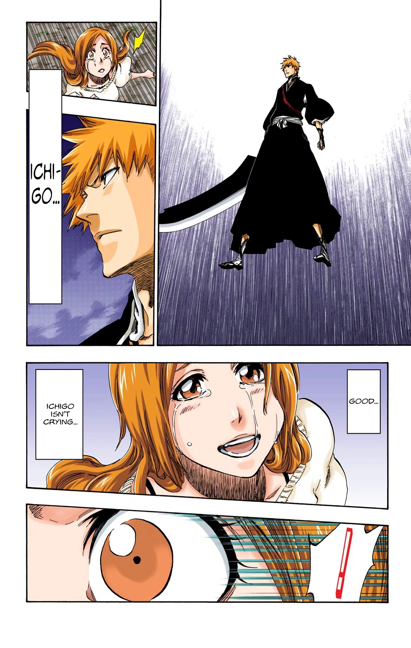 Even Tsukishima's power couldn't completely subdue Orihime's love