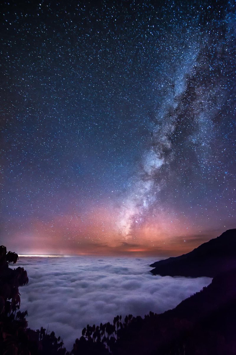 NeilLowenthal1's tweet photo. THE WORLD IS A SPECTACULAR PLACE

Just a dazzling shot of the Milky Way rising above Nepal's Langtang National Park.

The park exceeds an elevation range of 21,160 ft and covers 660 square miles of the central Himalayan region.

(credit: Yevhen Samuchenko)
https://t.co/6v1el8pkYq