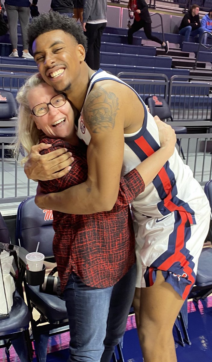 TriciaRCantrell's tweet photo. If Covid kept you away from @OleMissMBB last year, you may not know @RobertMAllen21 and @matt_murre11. You can watch them at 6p.m. against Marquette on ESPN2. #qualityguys #theyarebothdarling https://t.co/oa18svefKk