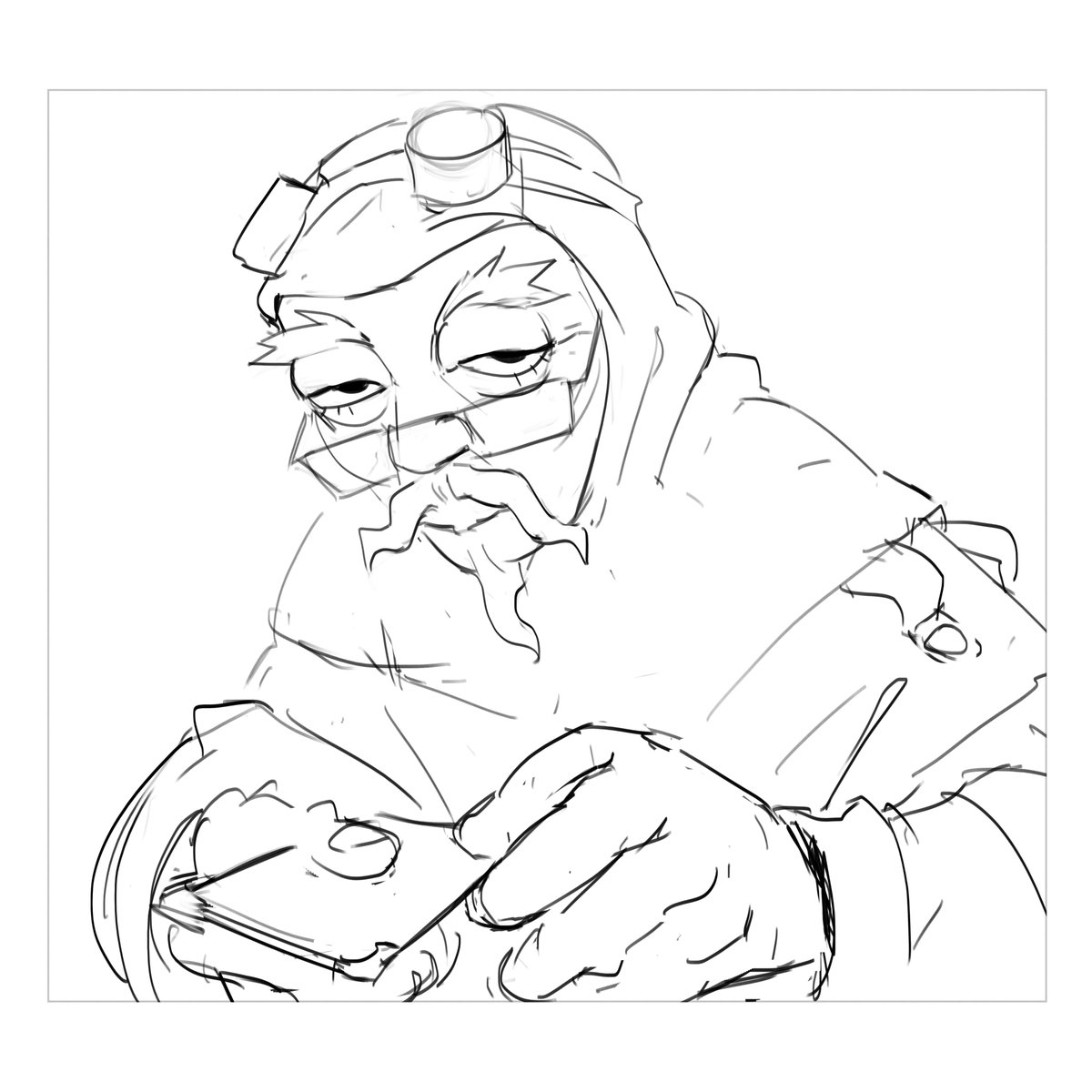 Working in the next set of cards for @afterorder this little guy is probably my fav so far✨The Keymaker✨