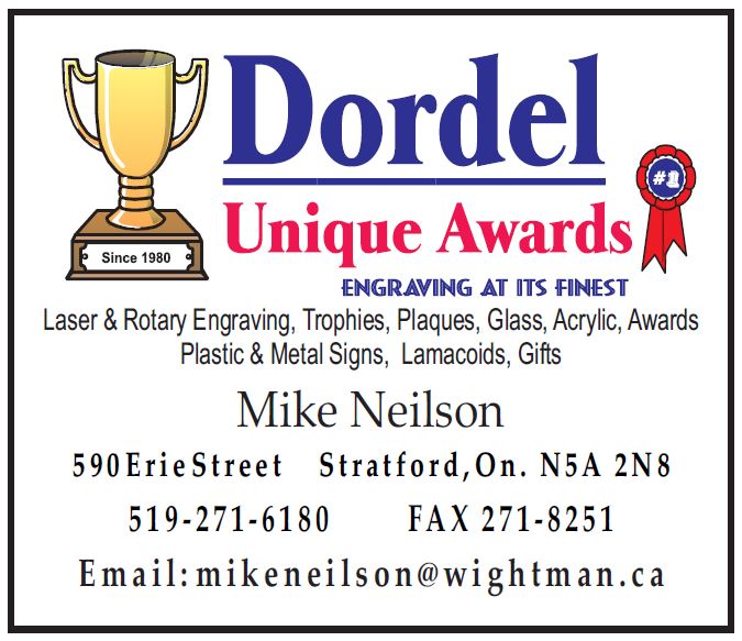 Thank-you Dordel Unique Awards for your support!

Please visit stratfordlive.ca for more details about the event happening on Nov 27th.

#StratfordON #StratfordLive #MusicFood <a href="/Factory163/">Factory163</a>