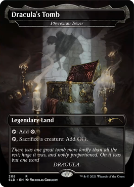 ValimarMTG's tweet photo. #Spoiler - Secret Lair | Superdrop: Castle Dracula. #MTG #MTGSLD #SuperDrop https://t.co/GVeuOZi0g7