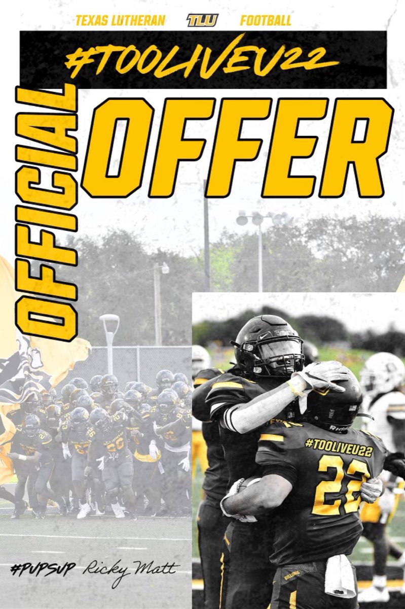 Extremely Blessed To Receive My 1st Offer From Texas Lutheran University! @CHickingbottom <a href="/coachdracos/">Coach Tom Dracos</a> <a href="/coachsmalley23/">Josh Smalley</a>