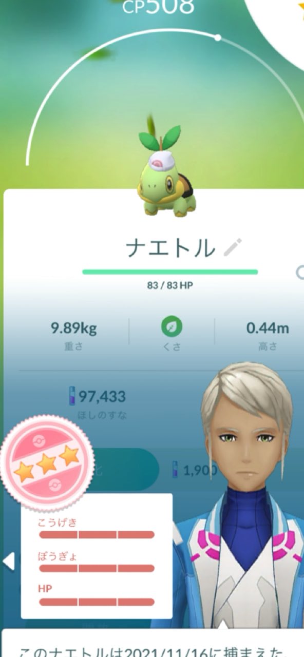 ポケモンgoアカ キューブマン 進化してくれ ポケモンgo ナエトル100 T Co 9fmnvx3dbs Twitter