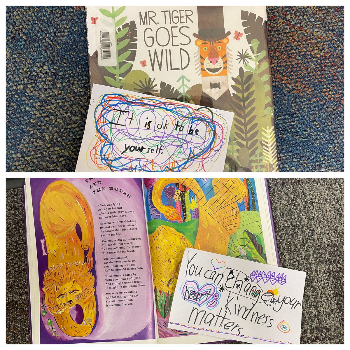 After reading the story with your partner, what was the theme of your book? 📚#HappyHillendale