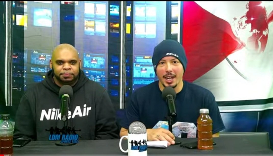fonzny88's tweet photo. Check out this week's episode of LDM Radio Sports Talk!! Anthony Samaroo joined me as co-host. Fun show talking about the early NBA season, NFL action and more!  #football #nfl #sports  @nba @mlb @nhl @nfl #basketball

Click this links to view the episode:
https://t.co/ndOksQ0fz0 https://t.co/XlgRgTTKM2