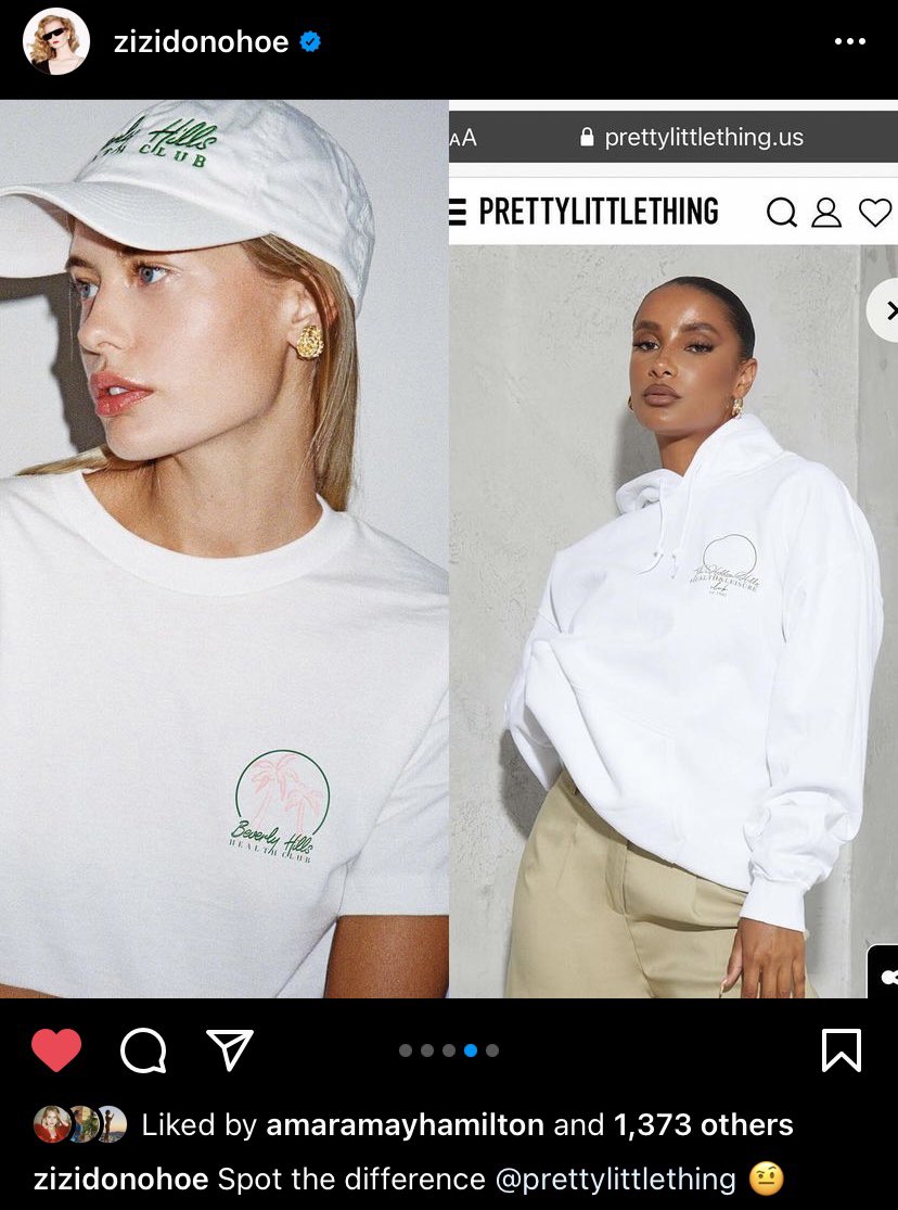 rubeyryder's tweet photo. So @OfficialPLT have copied all of my sister’s designs and here are the receipts. I am so sick of fast fashion brands copying and pasting from independent designers. This has to stop https://t.co/ajij59g9ud