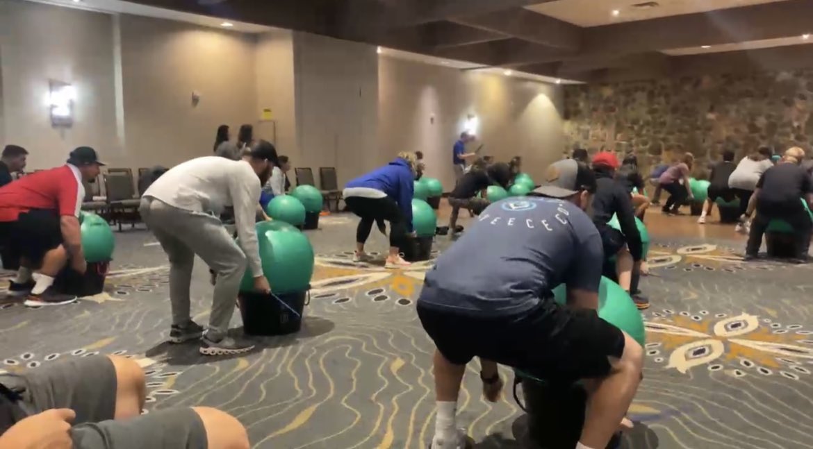 UCMPhysEd's tweet photo. @moshape1 Convention Highlights:
☑️ Memories made 📸
☑️ Activities learned 🏸
☑️ Networking achieved 📲
☑️ PD experience gained 📌
☑️ Connections established 👥
☑️ Plans made for next year’s convention 📆
#LevelUp2021 #futureprofessionals https://t.co/y1JdsI8SLx