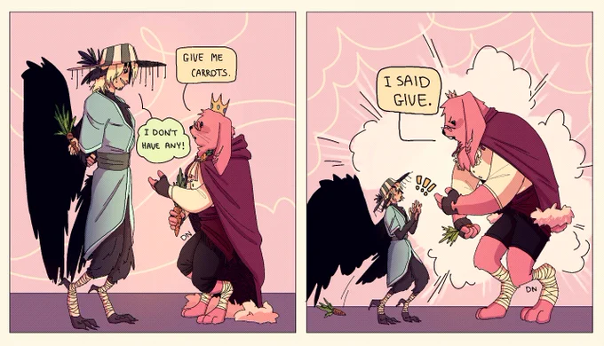 i will solve the technobunny design dilemma the way i solve it every time: with shapeshifting 😌

[ #technofanart #philzafanart #emeraldduofanart ] 