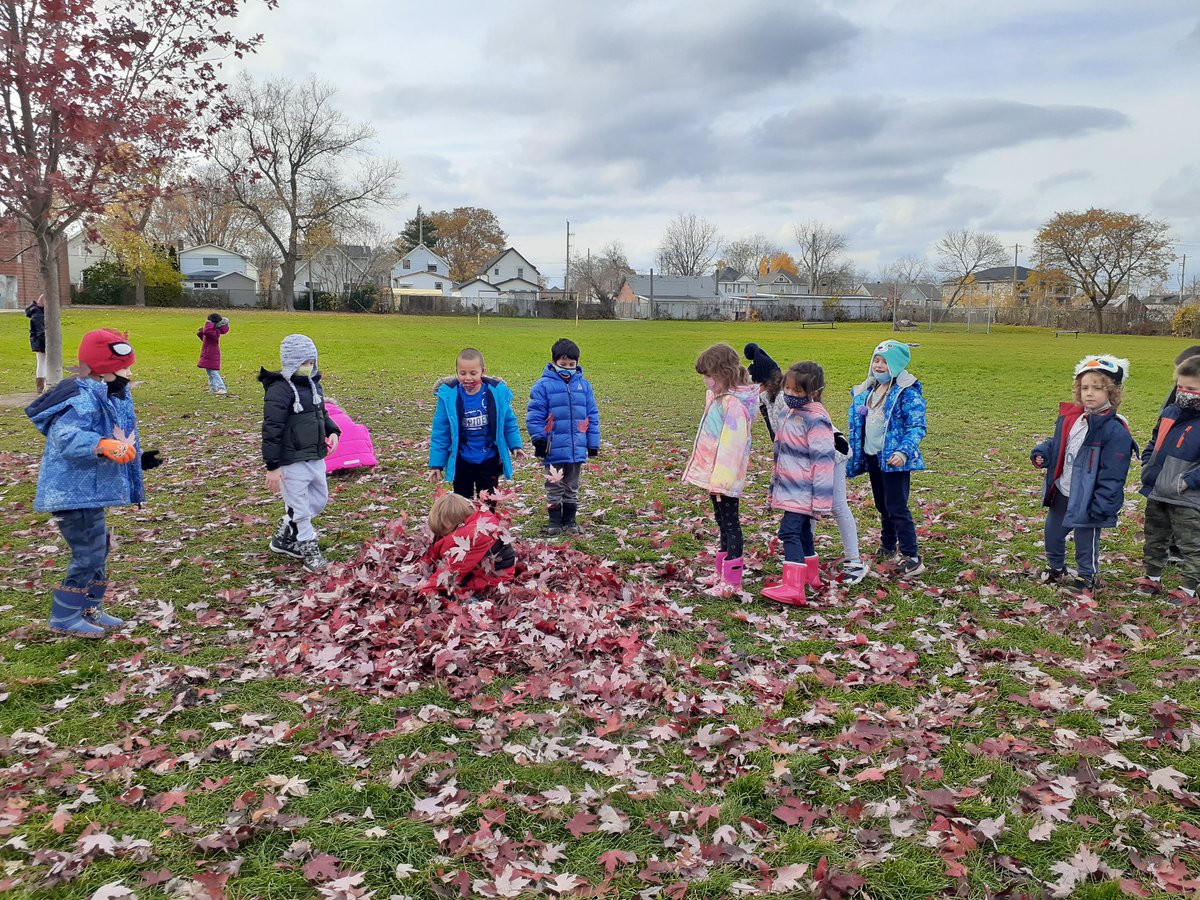 mrspsgr1s's tweet photo. When your play area is under 2 big trees, you work together to make a big pile of leaves to jump in! #fallrecess #jumpinginleaves #grade1isfun
@ConnaughtDSBN https://t.co/YGuMh5KfFa