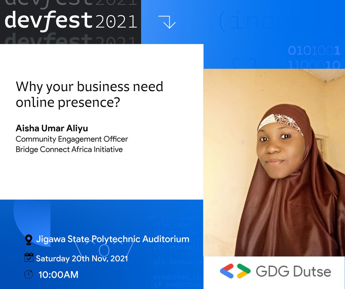 CRAI_Lab's tweet photo. DevFest Dutse21 🎉📢 SPEAKER ANNOUNCEMENT: meet our Amazing Speakers for #DevFestDutse21 @GDG_Dutse
We are hosting.
Developers.
Designers.
Engineers.
Tech enthusiasts.
Academia
Startups
And more.
Join us this coming Saturday at Jigawa state poly Auditorium. https://t.co/7QDPgQXxzc