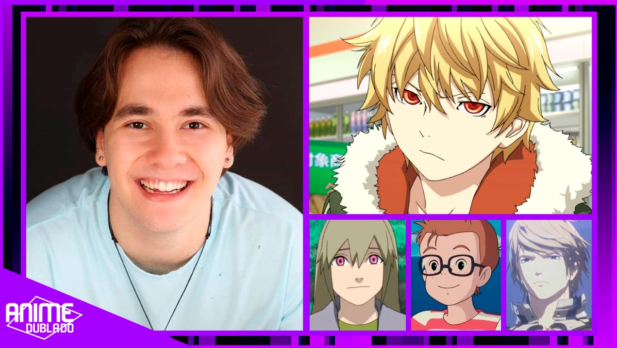 Anime Dublado on X: Renato Cavalcanti (@renato_caval) como Yūki Kaji   / X