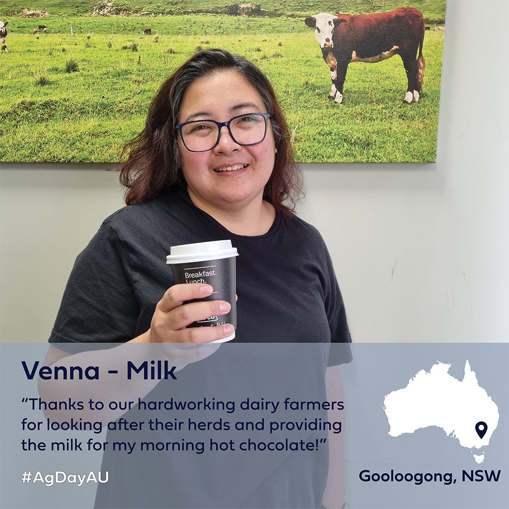 Part 3 of our team's #AgVenture for #AgDayAU involves Jordan, Ramon and Venna. 

Agriculture supports all sorts of careers. Skills in software, networking and manufacturing brought these three to Wagga to help us design and build the rural connectivity solutions of the future! 👍