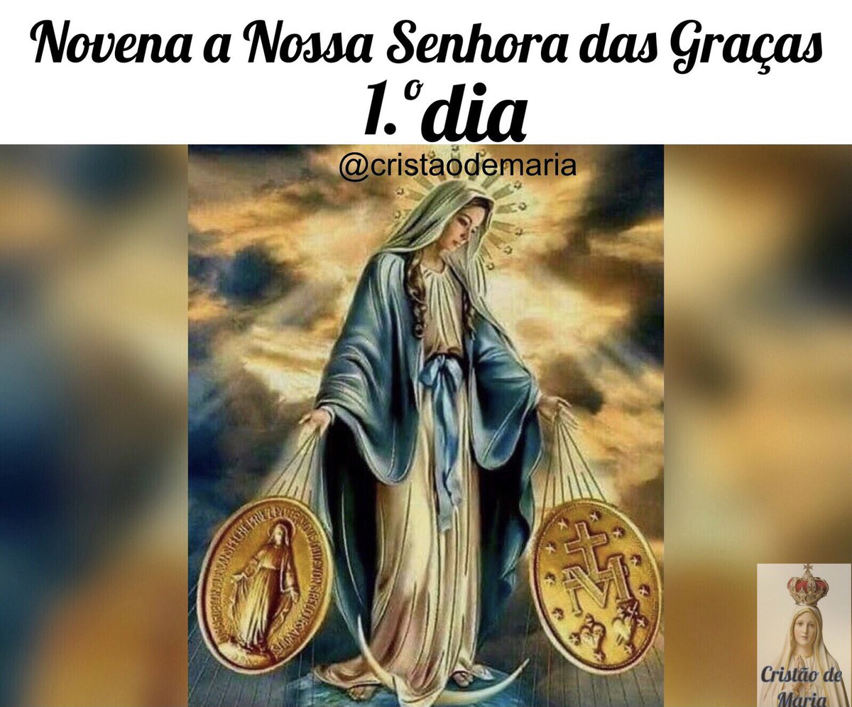Acesse nosso canal do YouTube e reze conosco a Novena a Nossa Senhora das Graças. A Virgem Maria pede a seus filhos que rezem, façam penitência e se convertam. 

youtu.be/K9XqFQO1YAo
