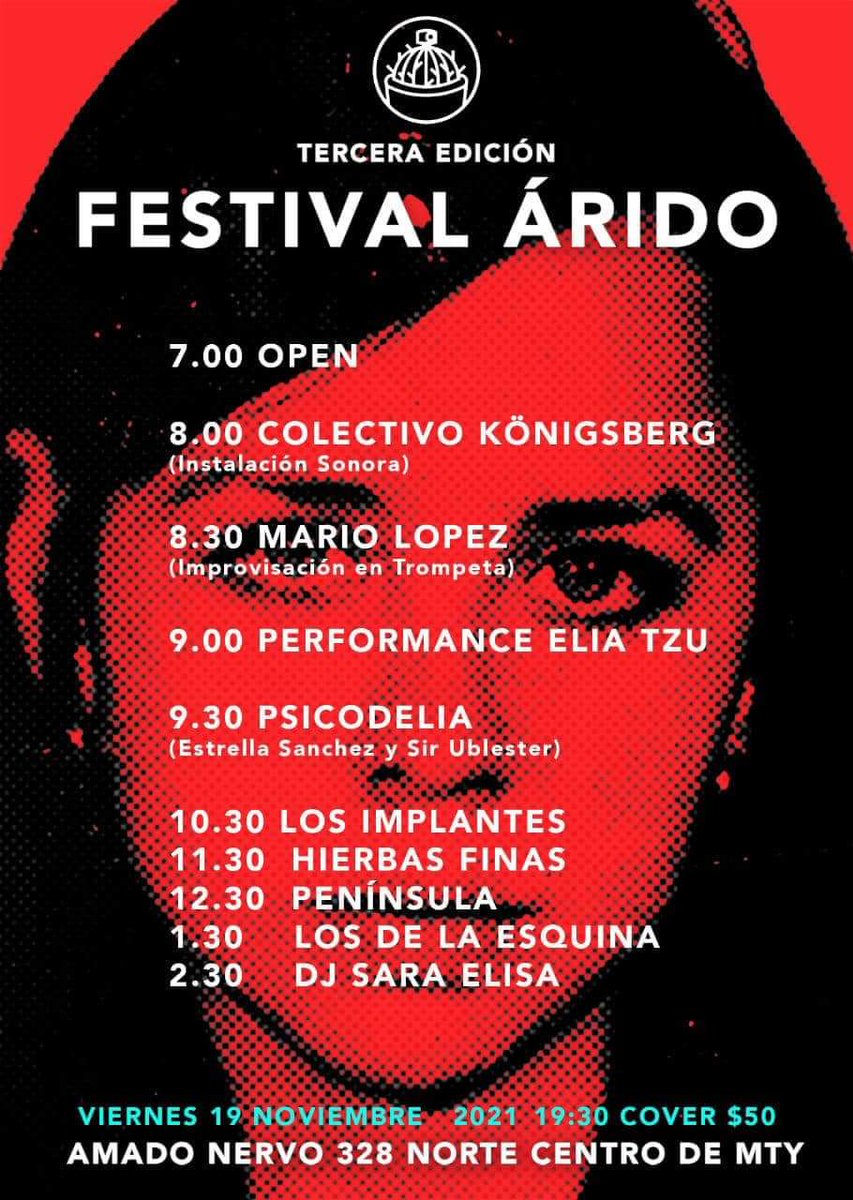 losimplantes's tweet photo. Los horarios para el Festival Árido 
Que no los chamaqueen
Lleguen temprano vamos a abrir!

@AsiEsMonterrey

#fest #festival #rock #toquin #viernes #friday #rockers #mexicangroup #bandas #Monterrey #cdmx #Mexico https://t.co/PjZo2ZNKxG