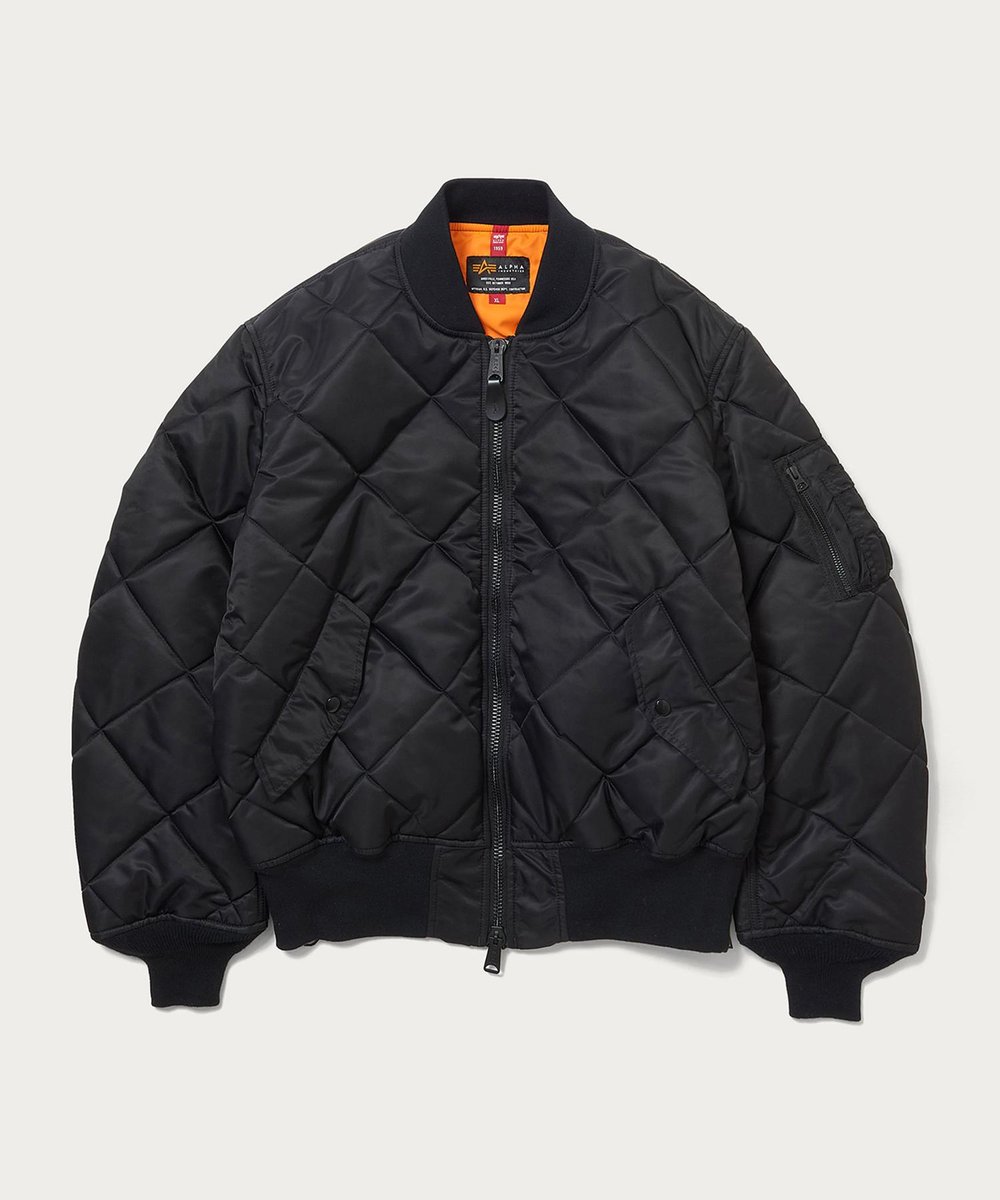 11月19日11時発売 monkey time 別注 ALPHA INDUSTRIES QUILTED MA1
