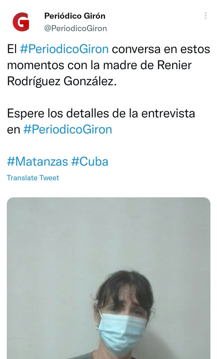 VictorDuenasCU's tweet photo. 🔴 Alerta| La dictadura de seguro comenzará a difamar y a usar a la familia de @LunaticoDebates para justificar el arresto.
En lo que a mi respecto, no creo ni tomo como verídico ninguna información que pueda salir de algún medio estatal.

#FreeLunatico https://t.co/sNEy8sy3Pe