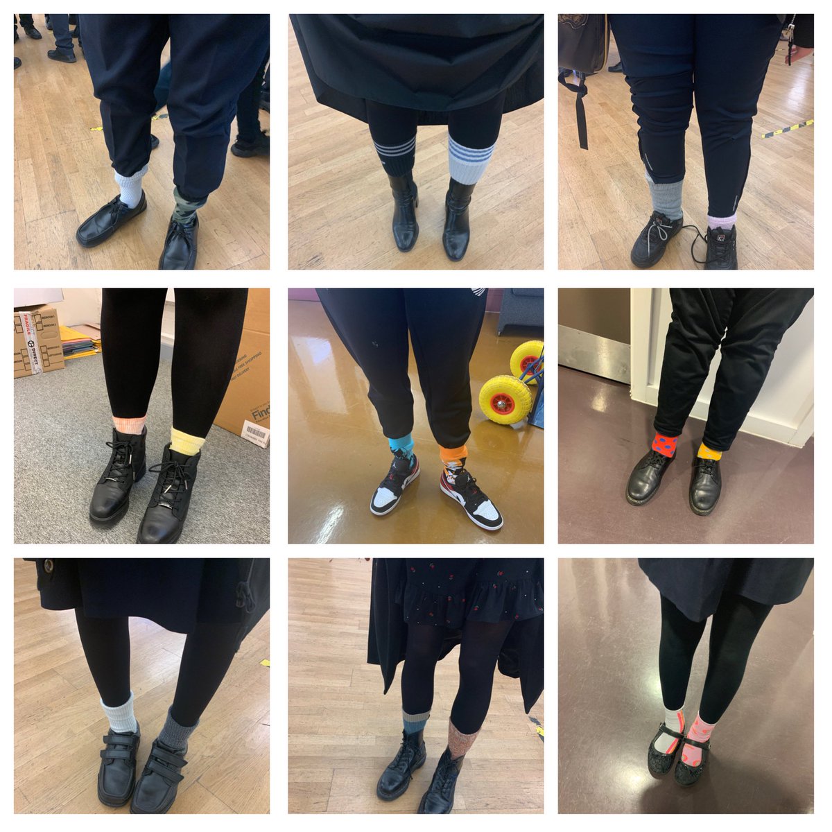 MsHannahMcD's tweet photo. There was something odd about us today @WatersideAcad and we loved it! #OddSocksDay #AntiBullyingWeek @charlottewhela @shed_hussain @JoynabS @MissCBHyde @_Hodan @JunedAUddin https://t.co/BXSXuwPt0a