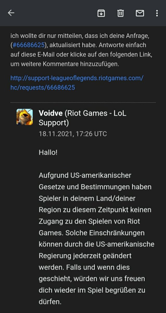 M7moudRoyal's tweet photo. @RiotSupportDACH Hallo,
Das gleiche Antwort wie immer!!!
Bitte finden sie für mich ein Lösung, ich habe keine lust meher auf gar nix! ich will nur verstehen was ich gemacht habe (ob wohl ich gar nicht gemacht habe) und mein konto wieder zu haben. https://t.co/COmKDIXOoj