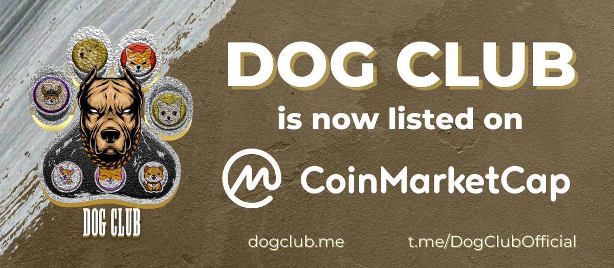 🐕 DOG CLUB 🐕 | <a href="/DogClubToken/">MINT LIVE! Dog Club Token & NFT</a>

Did you miss out on #SHIB or #FLOKI? 👀 Don't miss out on #DogClub 🚀

✅ DOXXED and well known team

🕹️ P2P Crypto Racing Game coming soon 

✨Unique NFTs

📲 t.me/DogClubOfficial
🌐 dogclub.me

#BSCGems #BSC

NFA - DYOR