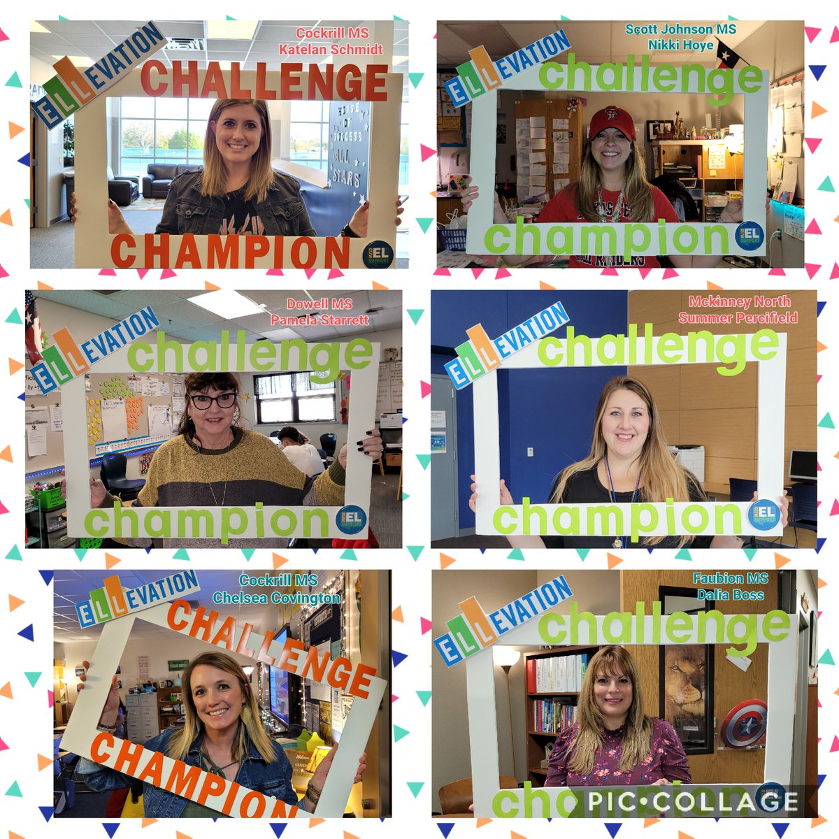 vbvazque's tweet photo. Check out our Secondary @EllevationEd Champs of October! These amazing educators have been using the platform to create amazing lessons! Congratulations! #MYMISD @MISD_ELSupport @FaubionMS @CockrillCowboys @McKinneyNorthHS @SJMSTigerPride @DowellMS @ZabGon @GarryGorman https://t.co/R3dNNANt8Z