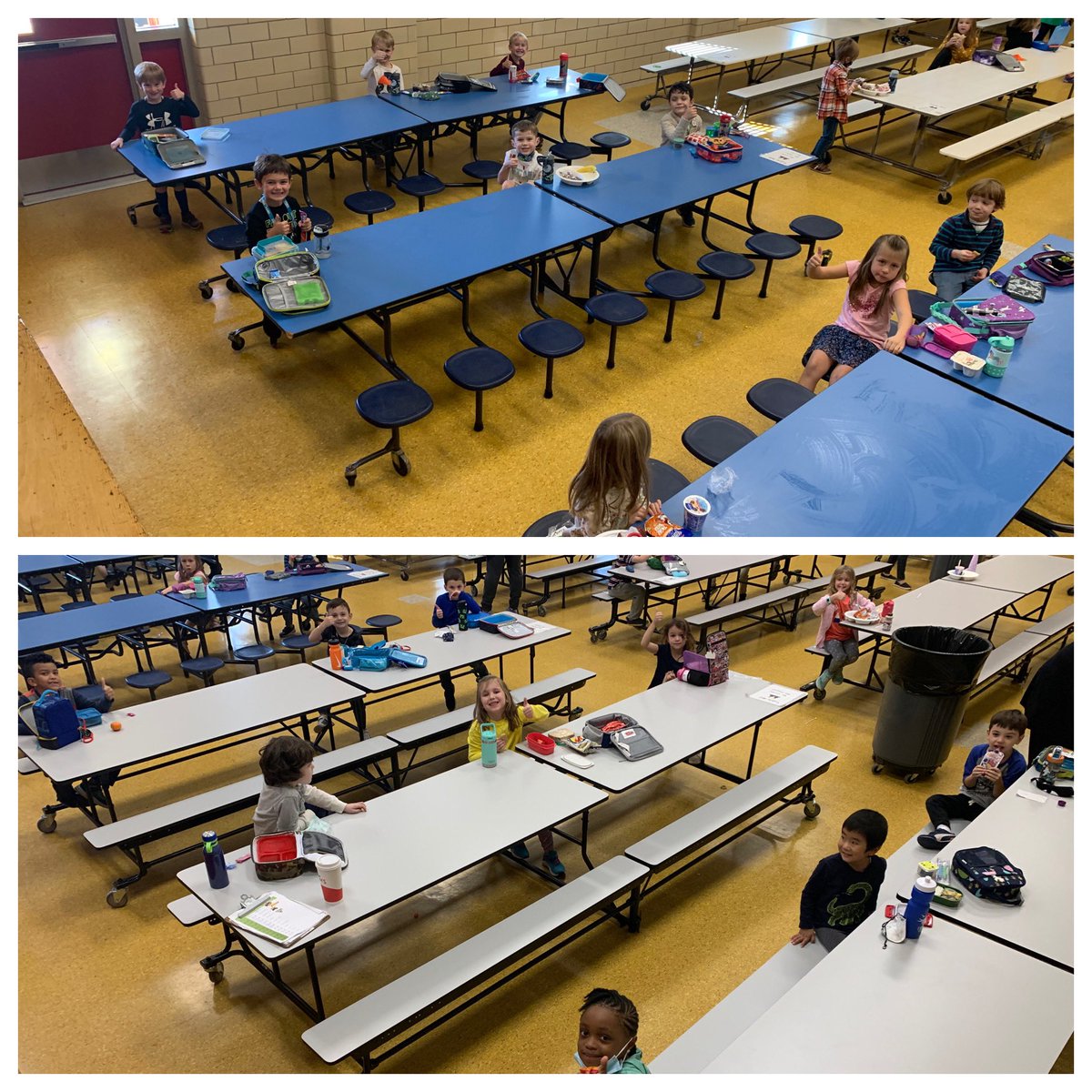 CarneysKinders's tweet photo. #Kindergarten knows how to enjoy lunch and recess! @missyfanshaw @RodgersForgeES #rfesAEW #bcpsAEW https://t.co/tWHcGjt7Q0