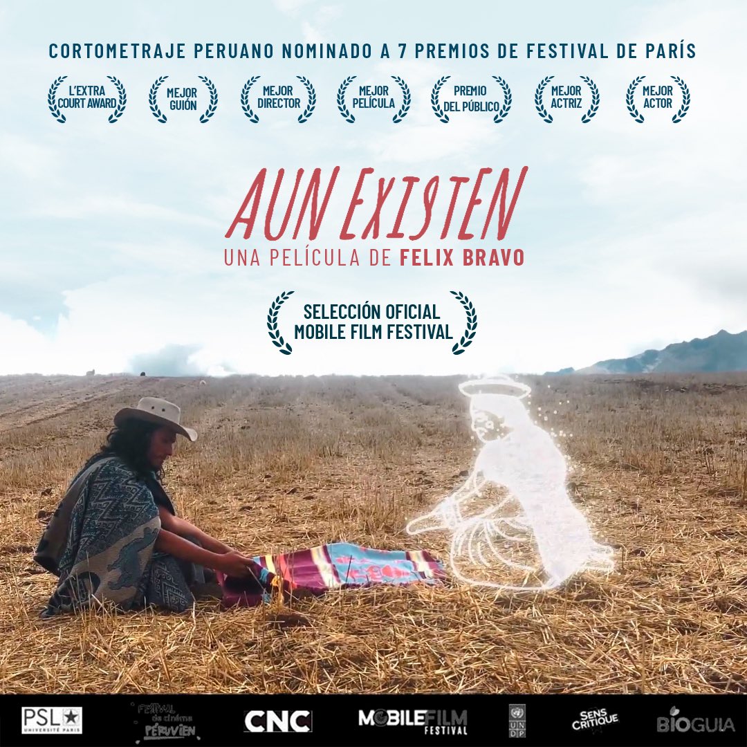 febratweet's tweet photo. @gise_ortiz Estimada Gisela :) Estamos nominados también a 7 premios en un festival de cine de Paris con mi cortometraje #aunexisten que se dará del 06 al 08 de diciembre! Incluyendo a mejor película! 🇵🇪 https://t.co/xtIbcn0Kgu
