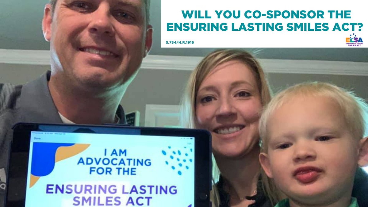 NFED_ORG's tweet photo. @MartinHeinrich, thank you for co-sponsoring the Ensuring Lasting Smiles Act in the 116th Congress.  Would you co-sponsor in the 117th Congress, please? We are counting on your support! https://t.co/Adpg3sOBMx