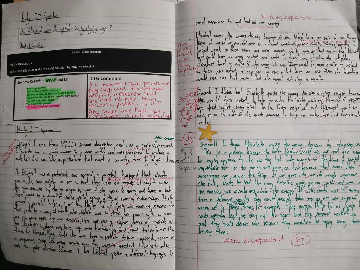 CroesHumanities's tweet photo. Some beautiful work by our Geography, History and RE Year 9 students. Great diagrams, summary work and discussion text types! So many students taking pride in their work! @CroesyGeog @croesyhistory @croesyschool @CroesyDoWKS3 https://t.co/7XaNyXTBi8