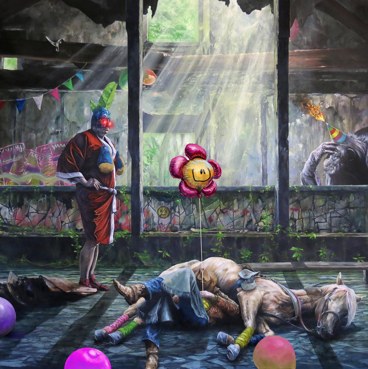 Each #nftart is uniquely boosted with its own attribute. 

Artist: Jo Ouisse instagram.com/_jonathanouiss…
One of the Minted NFT in our community.

Join our community and don't miss out on this Huge Project.
discord.gg/6xTJu9jya9

#NFTLAUNCH #ETH #OpenSeaNFT #opensea