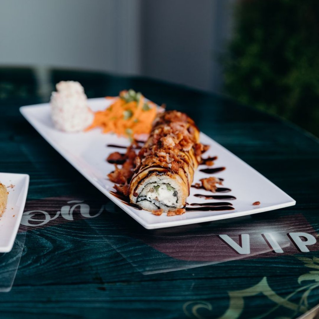 DonaMexican's tweet photo. Our Chon Sushi Roll! 💕

🎼 Santa Domingo plays every Friday and Saturday! 
⏰ Open Thurs-Sun 12pm - 9pm

#santarosacalifornia #mexicanrestaurant #mexicanfood #mexicanfooddaily #mexicanfoodlover #mexicanfoodie #sonomacounty https://t.co/WWN4ffGcMJ