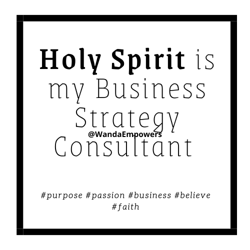 WandaEmpowers's tweet photo. Yeah....for real 🙌

If I believe that God gave the vision for the business, why would He not give me strategy?

I depend on the Lord for every aspect of my business.

#faith #businessowner #entreprenuer #strategy #consultant https://t.co/lOiM5nutNT