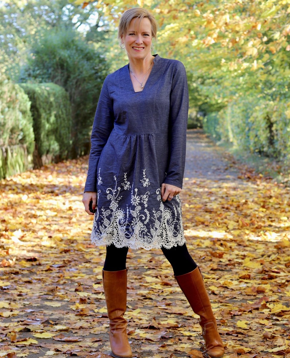MinervaFabrics's tweet photo. Some fabrics need the right pattern to do them justice and Svenja from @naehfu has struck autumn gold with this combination!

https://t.co/Nivqzzw0jQ

#Minerva #MinervaMakes #MinervaMakers #MinervaCommunity #MinervaSewingCommunity #SewYourWardrobe #Dressmaker #AutumnDress https://t.co/HEi0YLoXop