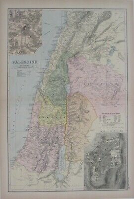 NewWorldMaps's tweet photo. Original 1891 antique color lithographed map of #Palestine, printed more than 130 years ago.
$24.99
https://t.co/qxu91wB7xK
#NewListing
#AntiqueMap #antique #maps #Holyland #MapCollecting #GiftIdeas #decor #DecorIdeas #history #cartography #ephemera #MapDealer #OldMap #explore https://t.co/ObuW7xeAa1