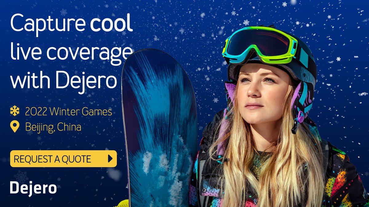 DejeroLabs's tweet image. The #beijing2022 Winter Games are fast approaching, which means that broadcasters need to have their tech solutions at the ready. Dejero rentals are here to provide you with the reliable connectivity &amp;amp; rugged equipment that you need: hubs.ly/H0_twHQ0