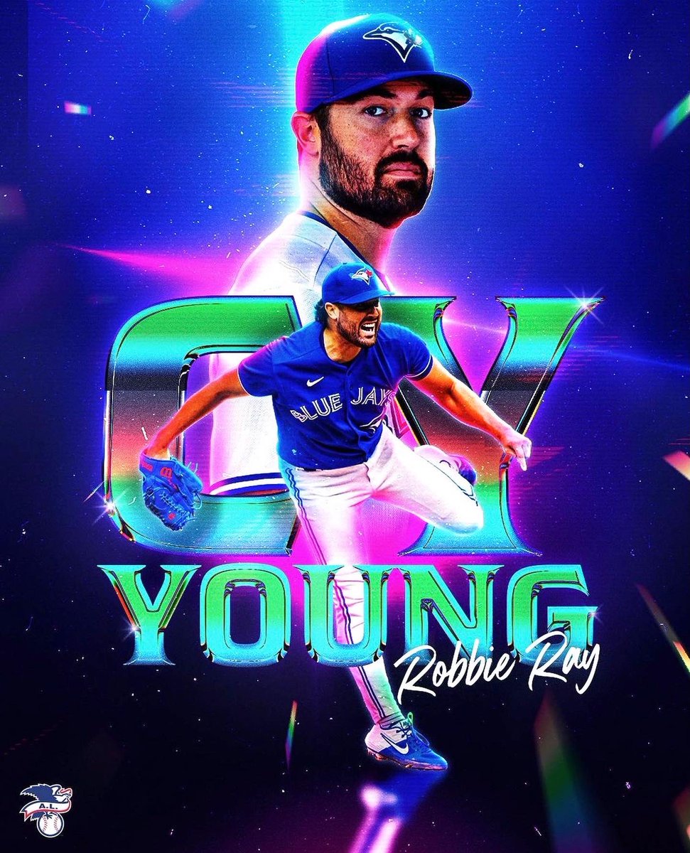 Robbie Ray on X: AL Cy Young. Wow, what an absolute honor. Thank you to  the baseball writers, @MLB, the entire @BlueJays organization, my  teammates, my wonderful family and of course the fans! Also congratulations  to @Burnes16 and all of the other