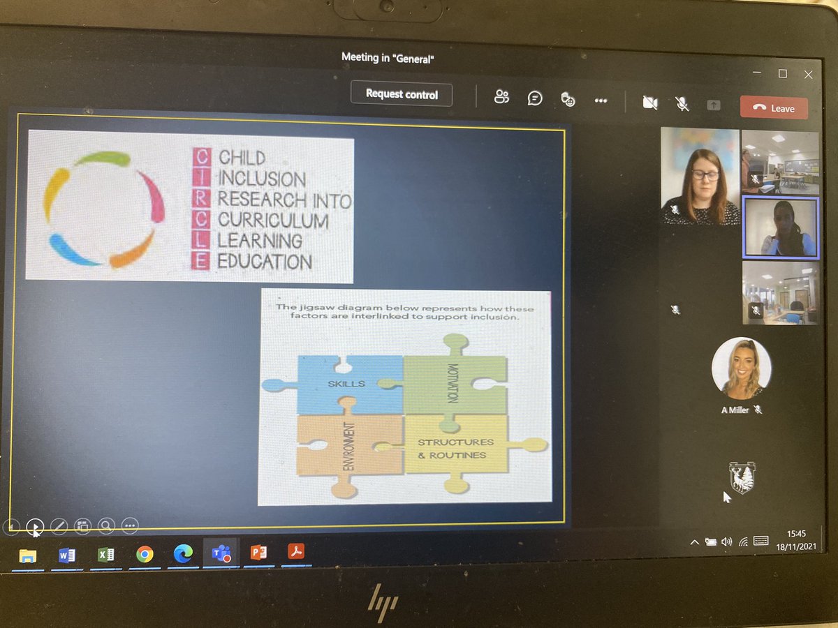 Calderwood_Pri's tweet photo. Thank you to our partners at @ISS_EIT who led us through Inclusive Classroom CLPL tonight! So good to hear we are on the right steps to finding out our children’s stories and lots of good advice. @WlhwbChamps https://t.co/9hx48c0W0z