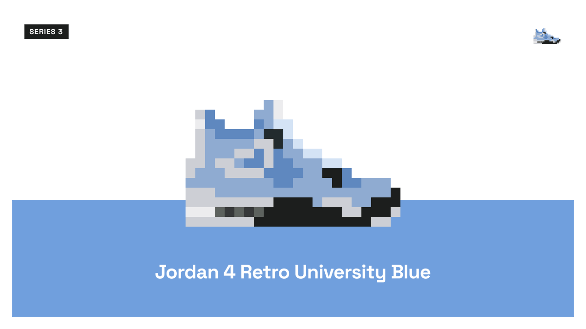 _CryptoSneaks's tweet photo. Oh, what up #Jordan4 University Blue 🔵👀? Now available as a part of Series 3! https://t.co/Yr2z9rs6xW

#nft #crypto #nftartist #nftcollector #cryptosneaks #nftart #cryptoart https://t.co/UFbb3YQ0iC