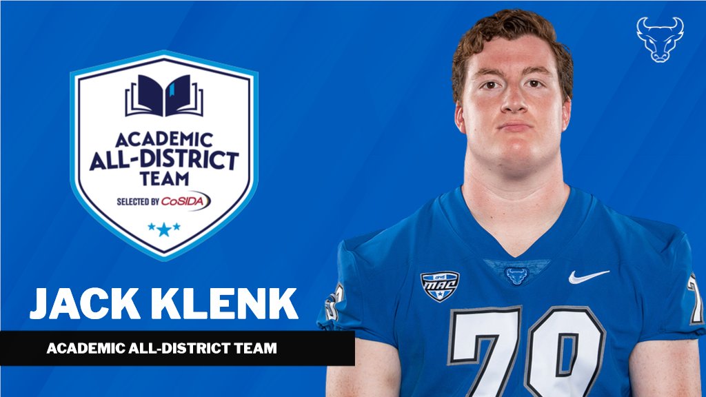 UBFootball's tweet photo. Congratulations @jack_klenk79 on being named to the @CoSIDAnews Academic All-District Team! 🎓🏈 

🔗https://t.co/HoEDROhNfD

#UBhornsUP https://t.co/AppE0TbJWT