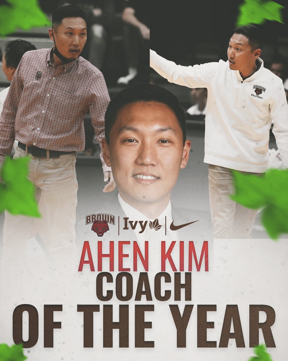 🏆 COACH OF THE YEAR 🏆

Head Coach Ahen Kim has been voted <a href="/IvyLeague/">Ivy League</a> Coach of the Year!

📰. --- bit.ly/2Z42UMS

#GoBruno