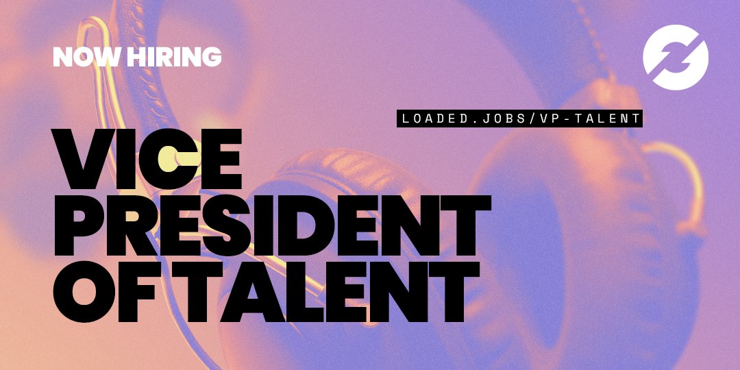 loadedgg's tweet photo. LF1 VP of Talent.

Seeking a sage leader and compassionate manager to help shape and oversee our rapidly growing Talent Management team, ensuring best-in-class support for our dynamic creators!

🤝 Role: VP of Talent
🔗 Link: https://t.co/ssQfqu6UMA
🌐 Los Angeles, CA https://t.co/CZKSYmjsOd