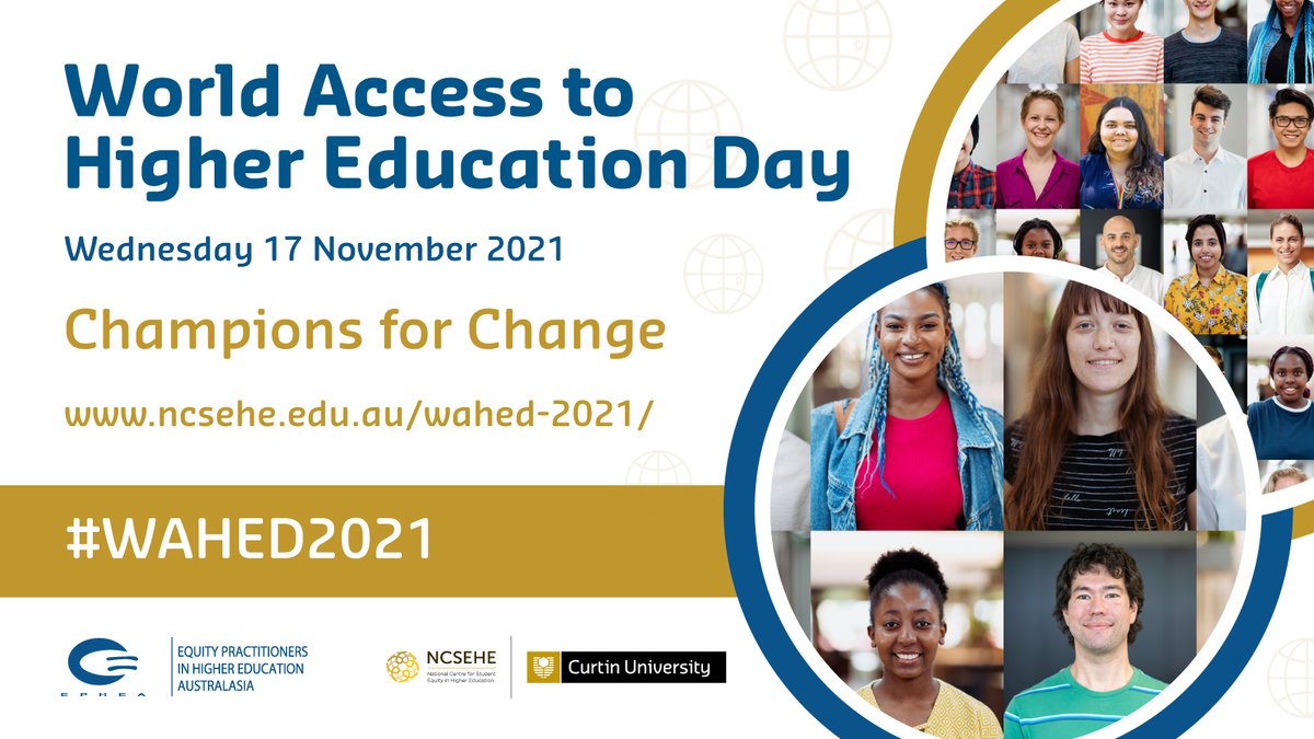 In over 90% of countries participation in #highereducation is unequal.
#UPJŠ supports World Access to Higher
Education Day #WAHED2021