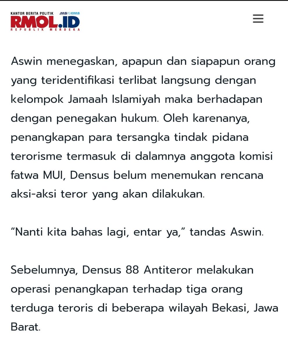 hipohan's tweet photo. Aksi terornya tdk ada, bahkan rencana aksi teror saja tdk ada, kok sudah ditangkap Densus yg merupakan satuan anti teror? Ajaib, satuan anti teror kok malah meneror? KKB yg sudah bakar sekolah, asrama, memerkosa, membunuh nakes, aksi terornya sudah jelas, tp kagak ditangkap? 🤧 https://t.co/XYyNx1OKHF