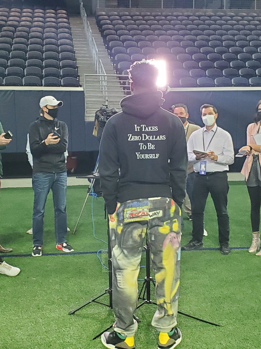 Cowboys WR Michael Gallup with a message to the world