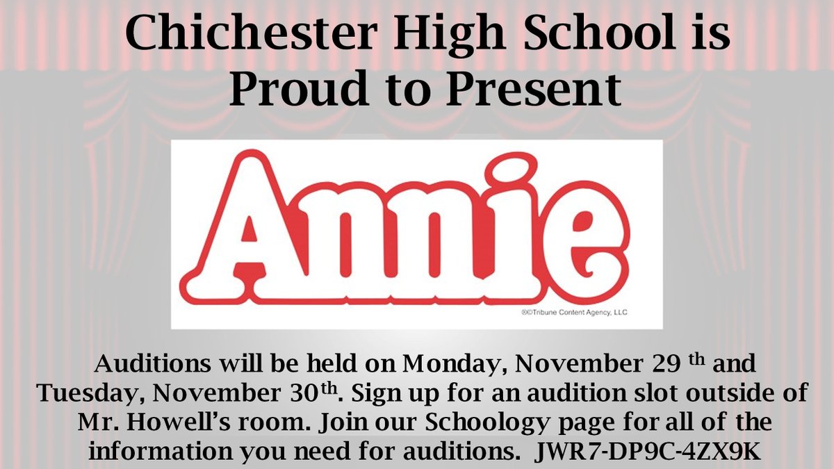 Happy to be back at it.  Students, sign up for your auditions!