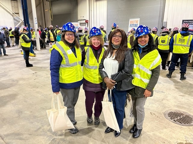 SEMCOG's tweet photo. SEMCOG and the Metropolitan Affairs Coalition helped celebrate National Apprenticeship Week at the Educator Open House at the @OE_324 Construction Career Training Center in Howell. 
@Livingston_ESA @OaklandSchools @MichWorksSE @MichiganLEO https://t.co/9TeB84aryl