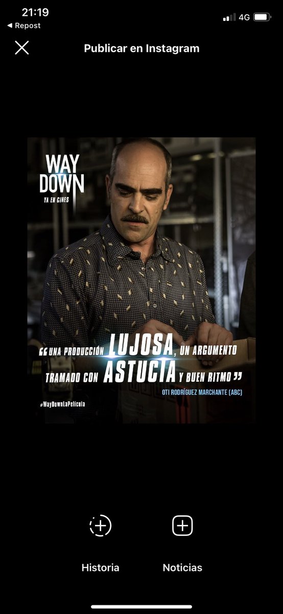 Lo que dicen 😍. #WayDownLaPelícula