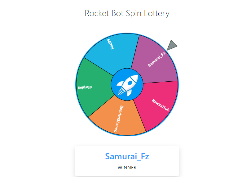 Dfwplay's tweet photo. In just 8hr, over 50 spin games created with @rocketbotpro new spin feature. #Doge #SLEX #WHEX $MERGE and other #crypto where used for jackpots Join telegram community today and share in the fun https://t.co/zuRCDrHY8A

https://t.co/lwID01vBmn
@rocketbotpro airdrop 1 MERGE 250 https://t.co/Tcnrpa2C4h